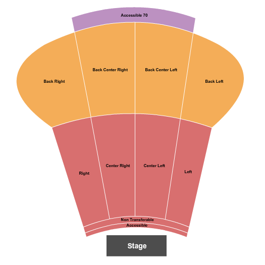 Red Rocks Amphitheatre Sting Seating Chart